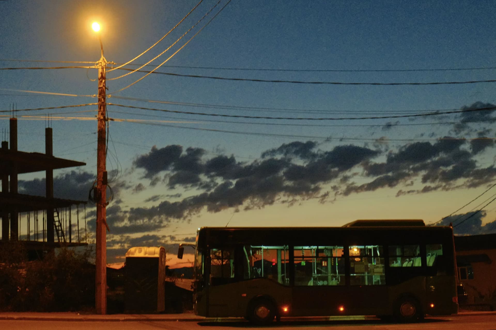 Sunset in Tskneti